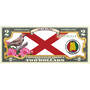 State Bird and Flower Enhanced $2 Bill Collection 11346 0026 a Alabama