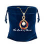 The Pearl & Birthstone Pendant, The Pearl Birthstone Pendant 6901 0015 g gift pouch