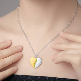 Bent Not Broken Affirmation Locket 11785 0180 m model