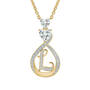 I Love You Diamond Initial Pendant 12795 0012 i pendant