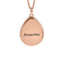 The Personalized Signature Copper Collection 12440 0011 c pendant back