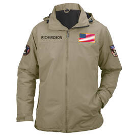The Personalized Patriotic All Weather Jacket 12495 0015 a main