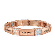 Pers Copper Jade Magnetic Bracelet 12327 0019 b back