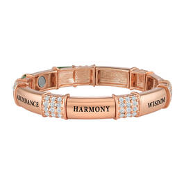 Pers Copper Jade Magnetic Bracelet 12327 0019 b back