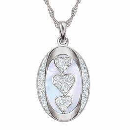 I Love You Personalized Diamond Pendant 6705 001 3 2
