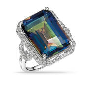 Shimmering Sea 15 Carat Mystic Quartz Ring 12174 0013 a main
