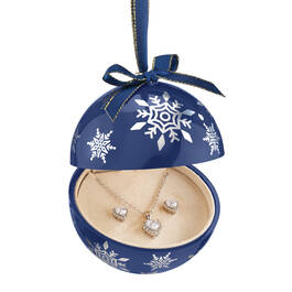 Hidden Holiday Treasures Pendant Earring Set 12554 0013 b box open