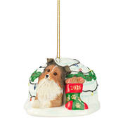 Dog Annual Ornament Sheltie 6428 1124 a main