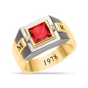 Personal Legacy Birthstone and Diamond Ring 12236 0019 a january