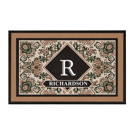 The Personalized Monogrammed Outdoor Accent Rug 12812 0037 a main