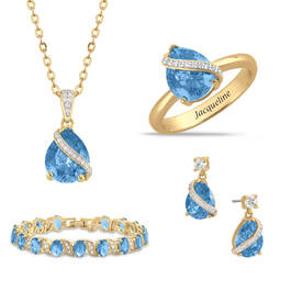 Ultimate Birthstone Jewelry Set 12557 0028 c march