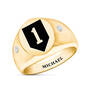 Personalized Army Unit Insignia Diamond Ring 12272 0014 a main