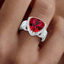 The Red Beauty 11-Carat Ring, The Red Beauty 11 Carat Ring 12014 0017 m model