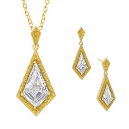 Edge of Elegance Pendant with FREE Matching Earrings 12591 0018 k november