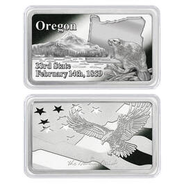 America the Beautiful Silver Plated Ingot Collection 11985 0014 zk OR