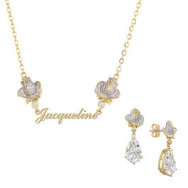 Roses Necklace with FREE Matching Earrings 12336 0018 a main