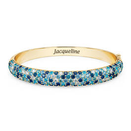 Personalized Birthstone Mosaic Bangle 11388 0017 i september