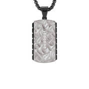 The Personalized Black Steel Mens Set 12261 0017 b front