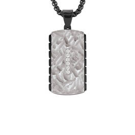 The Personalized Black Steel Mens Set 12261 0017 b front