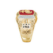 The US Marines Diamond Heritage Ring 12827 0030 b left side