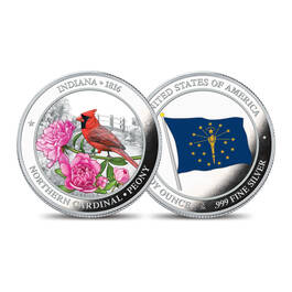 The State Bird and Flower Silver Commemoratives 2167 0104 a commemorativeIN