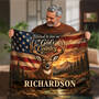Blanket Patriotic with Deer 12926 0014 n model
