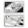America the Beautiful Silver Plated Ingot Collection 11985 0014 zr TX