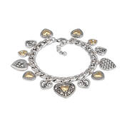 The Enchanted Heart Charm Bracelet 11847 0046 a main