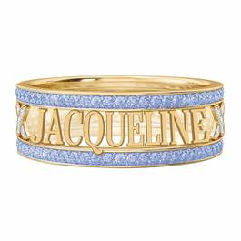 Personalized Birthstone Kiss Ring 6306 001 6 12