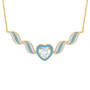 Personalized Everlasting Love Birthstone Necklace 10673 0013 l december