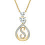 I Love You Diamond Initial Pendant 12598 0011 d pendant