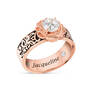 Radiant Rose Magnetic Copper Ring Set 12590 0019 c ring