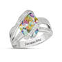 Glimmering Sea Crystal Ring 12623 0010 a main