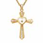 Faith Moves Mountains Diamond Cross Pendant 7228 002 7 1