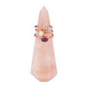 Serenity Strength Spirit Copper Ring Set with FREE Ring Stand 12852 0012 a main
