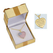 The Heart of America 250th Anniversary Limited Edition Pendant 12600 0017 a main