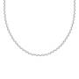 Italian Silver Dew Drop Necklace 10376 0013 a main