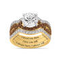 I Love You Mocha Swirl Ring Set 12139 0017 a main