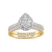 Celebrate with Diamonds Anniversary Ring Set 11296 0018 a main