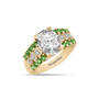 “Queen of My Castle” Birthstone Ring, Personalized Queen of My Castle Birthstone Ring 11392 0011 h august