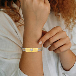 Golden Embrace Diamond Cuff Bracelet 11898 0010 m model