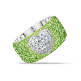 Birthstone Heart Ring 12583 0018 h august