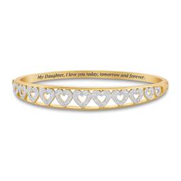 My Daughter Forever Diamond Bangle 5120 001 2 1