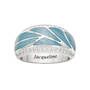 Personalized Waves of Wonder Mother-of-Pearl Ring, Personalized Waves of Wonder Mother of Pearl Ring 11945 0013 b angle