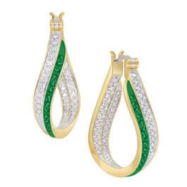 Birthstone Duet Inside Out Hoops 10829 0016 e may