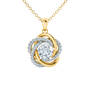 Perfectly Paired Love Knot Pendant with Matching Earrings 4922 0080 b pendant