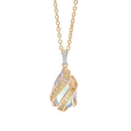 Shimmering Crystal Diamond Pendant 12649 0010 a main