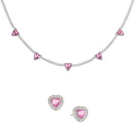 Love and Radiance Necklace with FREE Matching Earrings 12436 0017 j october