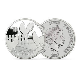 Best Coins of the Year 2017 5161 0202 b rooster