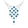 Blue Wave Floral Necklace 12121 0025 a main